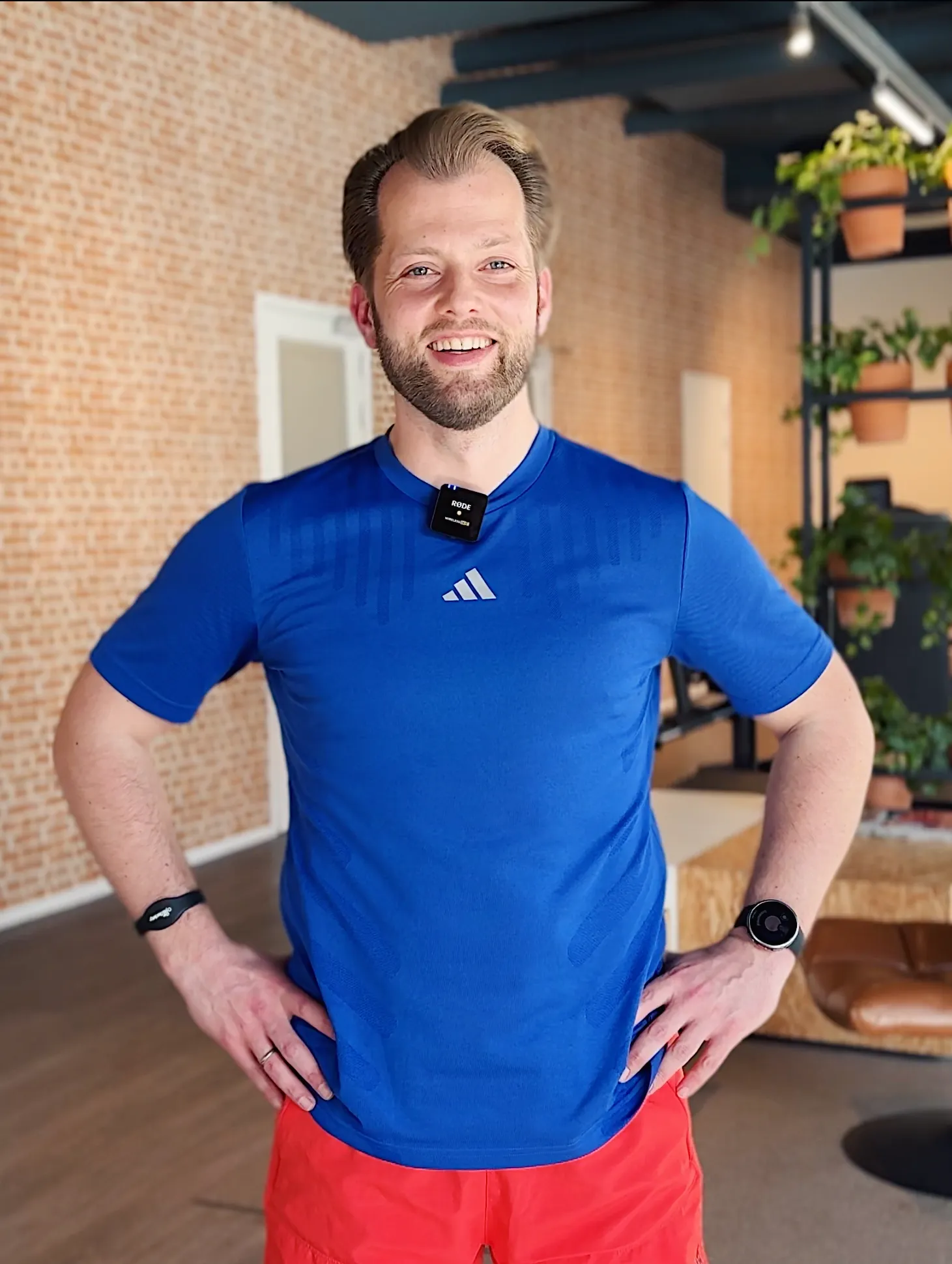 Portret van een lid dat zijn verhaal deelt over The Gym Society