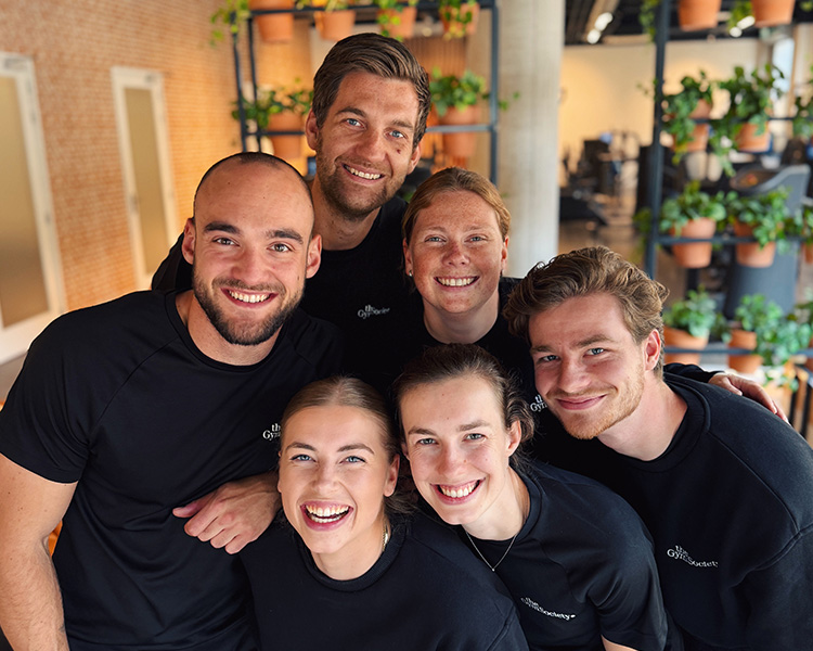 Een teamfoto van de coaches van The Gym Society Nijmegen